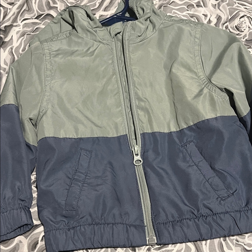 Kids Two-Tone Hooded Jacket